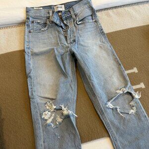 Agolde Riley High Rise Cropped Jeans